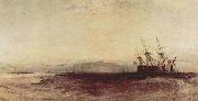 Joseph Mallord William Turner, Ein gestrandetes Schiff